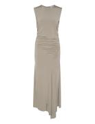 Gzlaily Long Dress Maxikjole Festkjole Beige Gestuz