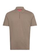 Dekok233 Designers Polos Short-sleeved Brown HUGO