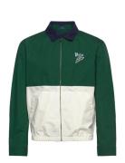 The Bayport Color-Blocked Poplin Jacket Tynd Jakke Green Polo Ralph La...