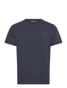 James Tee Designers T-Kortærmet Skjorte Navy Morris