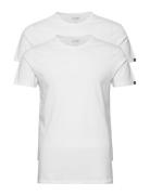 Puma Basic 2P Crew Tee Tops T-Kortærmet Skjorte White PUMA