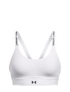 Ua Infinity Mid 2.0 Bra Sport Bras & Tops Sports Bras - All White Unde...