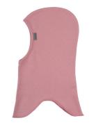 Cotton Fullface - Solid Accessories Headwear Balaclava Pink Mikk-line