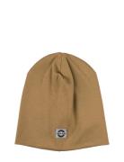 Cotton Hat - Solid Accessories Headwear Hats Beanie Brown Mikk-line