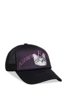 Kitten Rescuer Accessories Headwear Caps Black Pica Pica