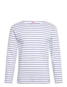 Breton Striped Shirt Héritage Designers T-Langærmet Skjorte Blue Armor...
