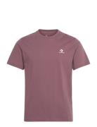 Star Chev Emb Tee Trail Mixed Sport T-Kortærmet Skjorte Red Converse