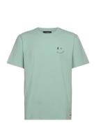 Patrick Organic Tee Tops T-Kortærmet Skjorte Green Clean Cut Copenhage...
