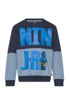 Lwsaku 106 - Sweatshirt Tops Sweatshirts & Hoodies Sweatshirts Blue LE...
