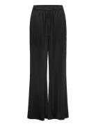 Rodebjer Ezra Drape Designers Trousers Wide Leg Black RODEBJER