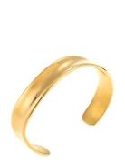 Wave Bangle Accessories Jewellery Bracelets Bangles Gold By Jolima