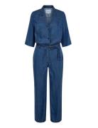 Numiami Jumpsuit Bottoms Jumpsuits Blue Nümph