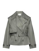 Sofua Trenchcoat Frakke Green Munthe