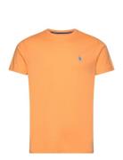 Uspa T-Shirt Arjun Men Tops T-Kortærmet Skjorte Orange U.S. Polo Assn.