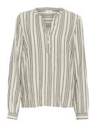 Kamilia Blouse Tops Blouses Long-sleeved Beige Kaffe