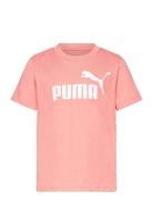 Ess No. 1 Logo Tee G Tops T-Kortærmet Skjorte Pink PUMA