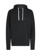 Essential Terry Hoody Tops Sweatshirts & Hoodies Hoodies Navy Tommy Hi...