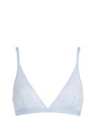 Triangle  Lingerie Bras & Tops Soft Bras Bralette Blue Tommy Hilfiger