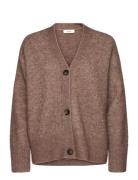 Robyn Tops Knitwear Cardigans Brown Reiss