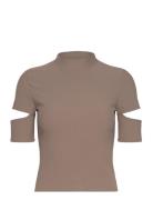 Ribbed Performance Cut-Out Top Sport Women Sport Clothing Sports Tops ...