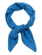 Nico Scarf - Poplin Accessories Scarves Lightweight Scarves Blue STUDI...