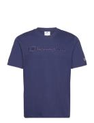 Ss Tee Tops T-Kortærmet Skjorte Navy Champion