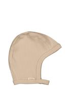 Hoody Accessories Headwear Hats Baby Hats Beige MarMar Copenhagen