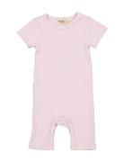 Summer Rompy Bodysuits Short-sleeved Pink MarMar Copenhagen