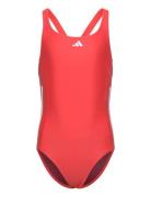Cut 3S Suit Sport Swimsuits Red Adidas Performance