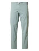 Slh175-Slim New Miles Flex Pant Noos Bottoms Trousers Chinos Green Sel...