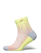 Performance Run Sock Quarter Sport Socks Regular Socks Pink Asics