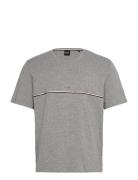 Unique T-Shirt Tops T-Kortærmet Skjorte Grey BOSS