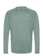 M Run Velocity Long Sleeve  Sport T-Langærmet Skjorte Green PUMA