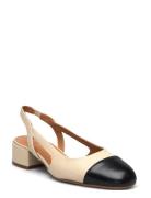 Sling Back Shoes Sling Backs Heeled Slingbacks Beige Billi Bi