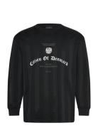 Football Jersey Long Sleeve Tee Designers T-Langærmet Skjorte Black HA...