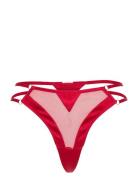 Vienna Hl String G-streng Undertøj Red Hunkemöller