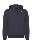 Le Vrai Arnette Poly Cotton Tops Sweatshirts & Hoodies Hoodies Navy K-...