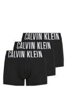 Trunk 3Pk Boxershorts Black Calvin Klein