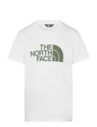 B S/S Easy Tee Tops T-Kortærmet Skjorte White The North Face