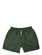 Solid Swim Shorts Badeshorts Khaki Green Portia 1924