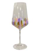 Hand Painted Sevilla White Wine Home Tableware Glass Wine Glass White ...