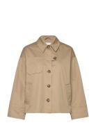 Kaisa Jacket Trenchcoat Frakke Beige Noella