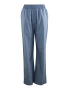 Zappa Bottoms Trousers Wide Leg Blue Six Ames
