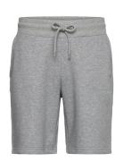 Reg Shield Sweat Shorts Bottoms Shorts Sweat Shorts Grey GANT