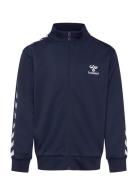 Hmlxit Zip Jacket Sport Sweatshirts & Hoodies Sweatshirts Navy Hummel