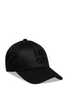 Jude-Stacked Designers Headwear Caps Black HUGO