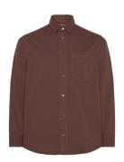 Wwnico Shirt Designers Shirts Casual Brown WOOD WOOD