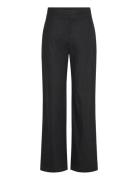 Trousers Lykke Linen Mix Bottoms Trousers Linen Trousers Black Lindex