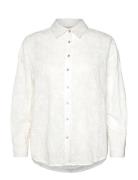 Fquniqua-Shirt Tops Shirts Long-sleeved White FREE/QUENT