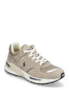 Trackster 250 Suede & Mesh Sneaker Low-top Sneakers Beige Polo Ralph L...